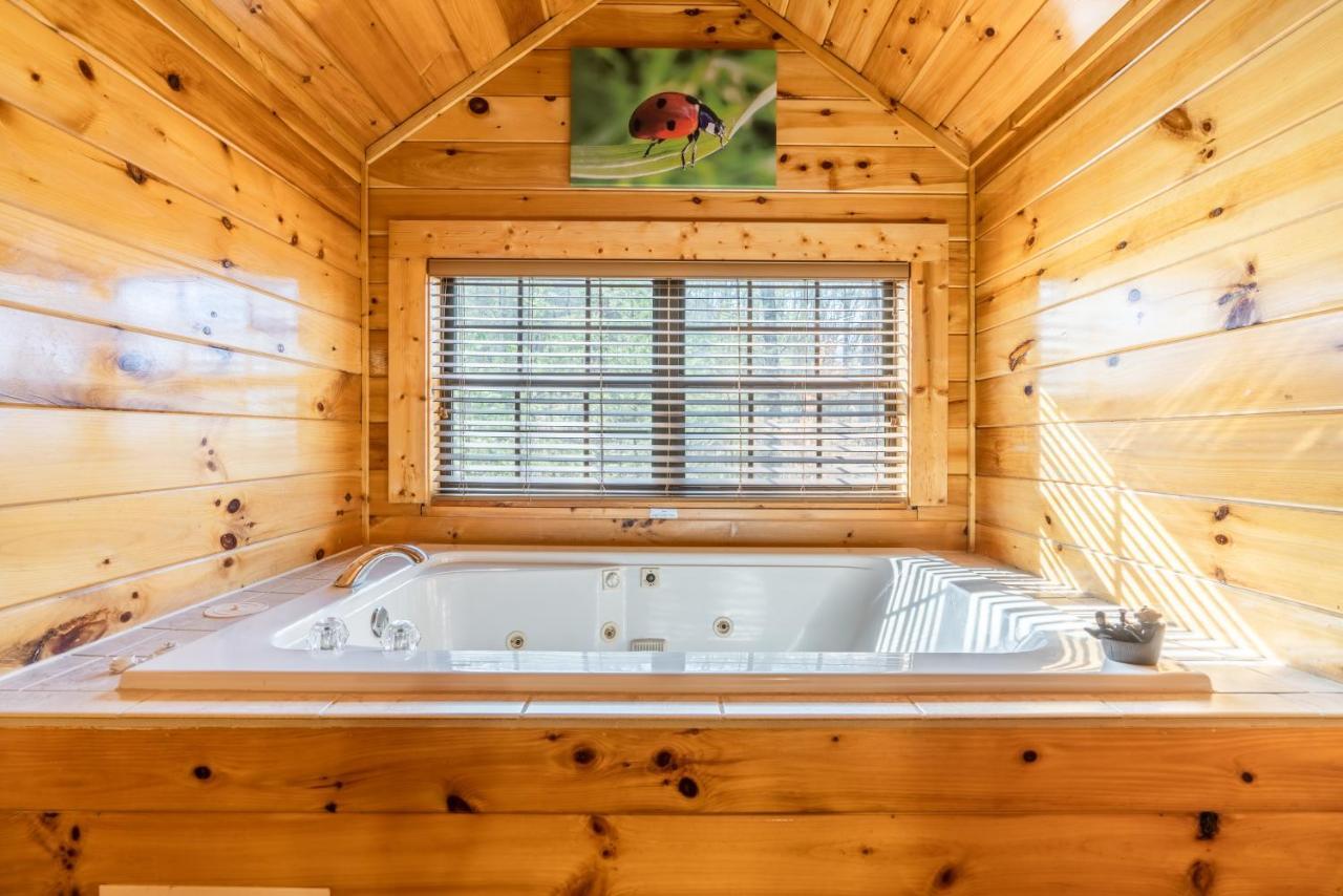 Comfort Cabin Bearway To Heaven W Private Hot Tub Піджен-Фордж Екстер'єр фото