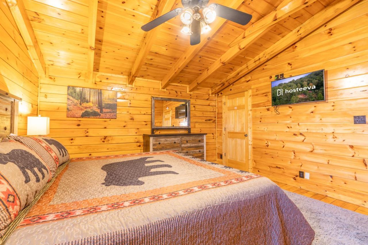 Comfort Cabin Bearway To Heaven W Private Hot Tub Піджен-Фордж Екстер'єр фото
